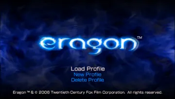 Eragon (EU) screen shot title